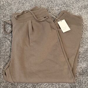 NWT! A New Day Taupe Jogger Pants